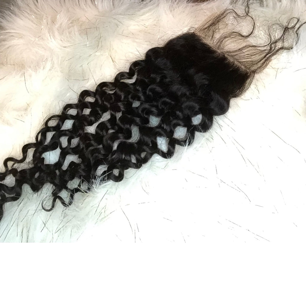 Italy Curly Mink Lace Closure