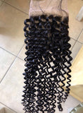 Malaysian Kinky Curly Closure