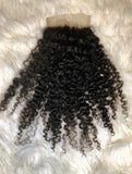 Malaysian Afro Kinky Curly Closure