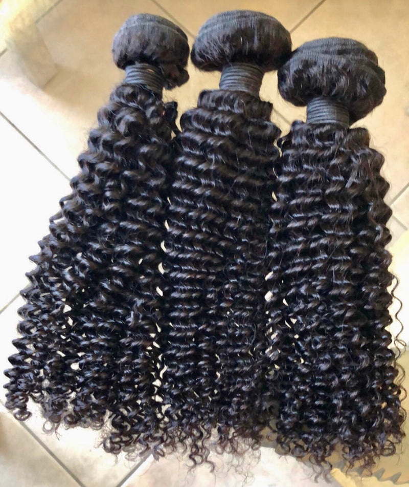 Malaysian kinky Curly hair